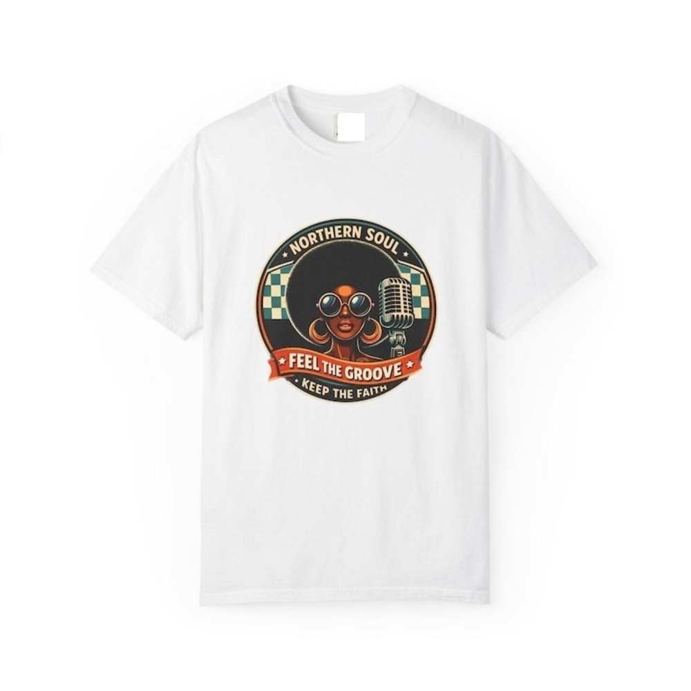 Northern Soul Feel The Groove Graphic T-shirt White